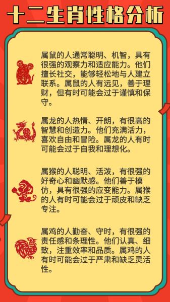 生肖属相分析人性格（生肖属相真的能看出性格吗？真相来了）
