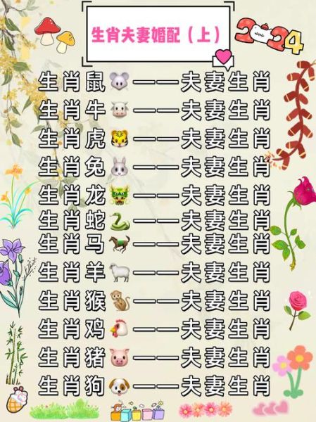 生肖配对表 属相是什么（生肖配对表属相全解😊）