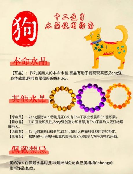 生肖狗属相饰品图片（2024属狗必备饰品图片大全）