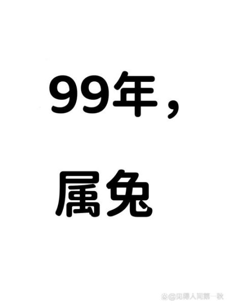 属相1999属什么生肖（1999年属什么生肖🐰）