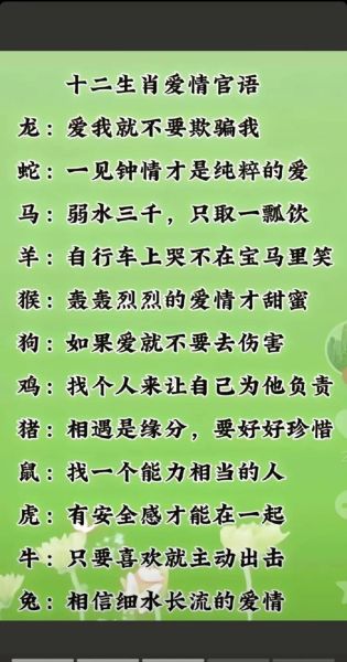 十二生肖属相的分析(十二生肖属相的优缺点一次看懂💖)