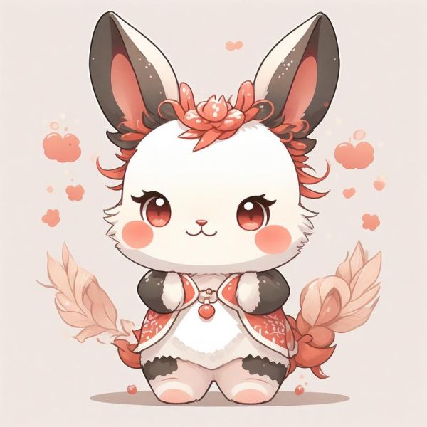 古风生肖公主属相兔(古风生肖公主属兔手绘教程)