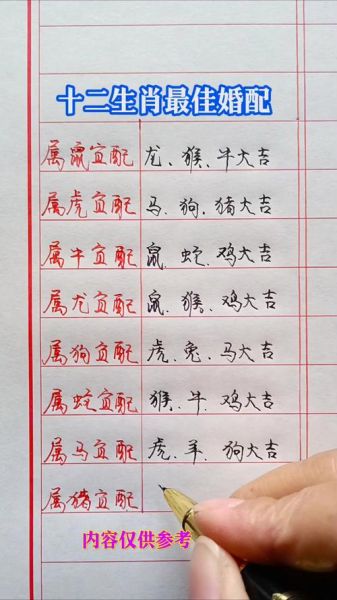 十二生肖最有缘的属相男（十二生肖最有缘的属相男配对排行）