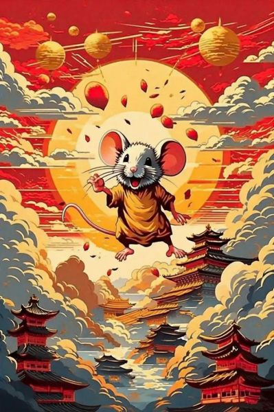 十二生肖属相鼠图片（十二生肖属相鼠图片高清无水印素材）