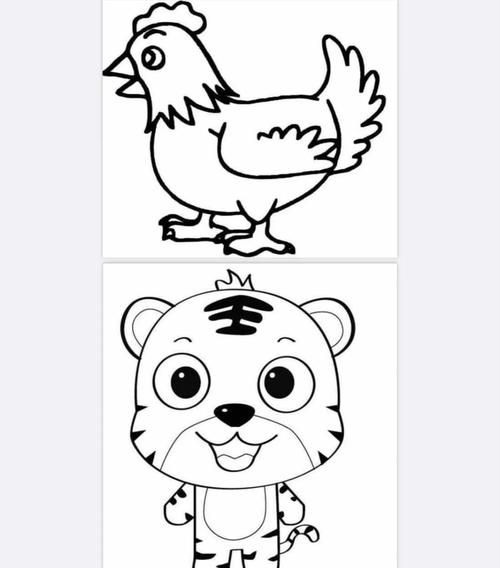 十二生肖属相卡通（十二生肖属相卡通手绘教程🎨）