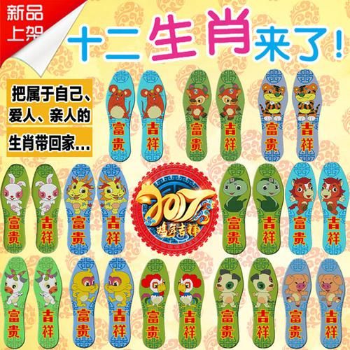 鞋垫十二生肖属相（鞋垫十二生肖属相选哪个最旺运）