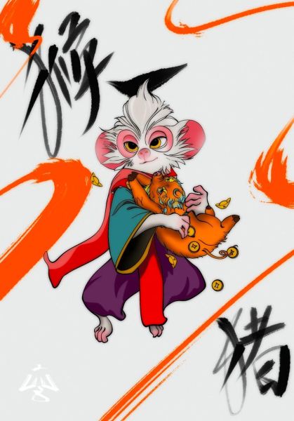 生肖猪属相猴（小猪和小猴子能和谐相处吗？）