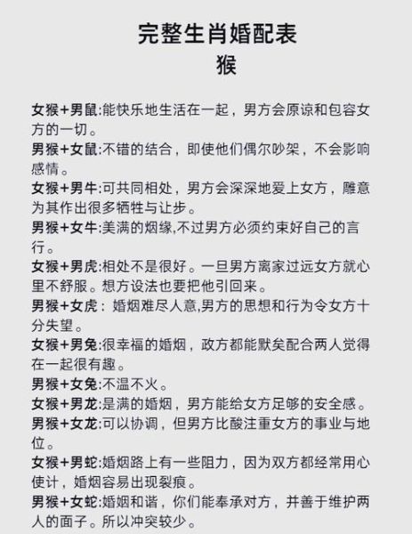 生肖猴什么属相最好（生肖猴最佳婚配是什么属相）