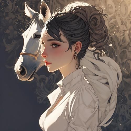 生肖马属相头像女生（生肖马头像女生可爱简约风怎么挑）