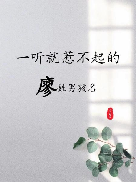 廖姓属什么生肖属相（廖姓最配生肖是什么）