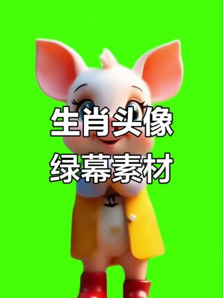 生肖属相素材绿色（生肖属相绿色素材高清下载）