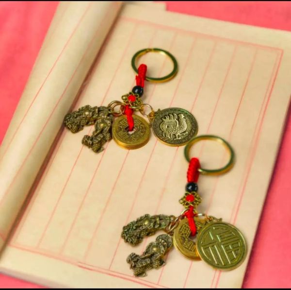 黄铜生肖属相挂件