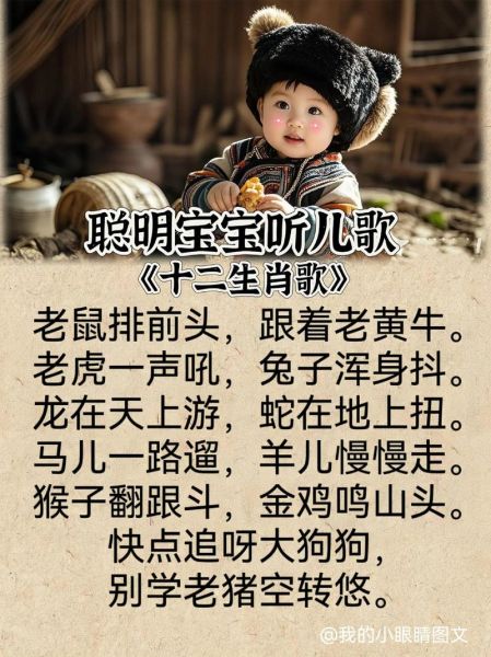 12属相的生肖歌（12属相的生肖歌顺口溜）