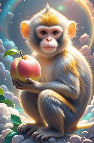 生肖猴属相照片（生肖猴图片大全可爱高清壁纸）