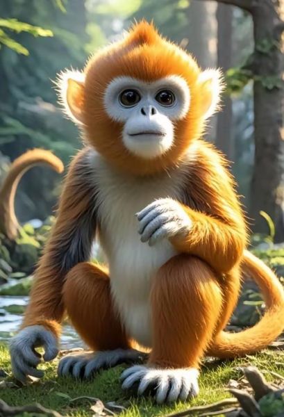 生肖猴属相照片（生肖猴图片大全可爱高清壁纸）