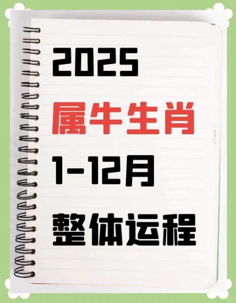 2025属相生肖运程（2025年属牛人财运怎么样）