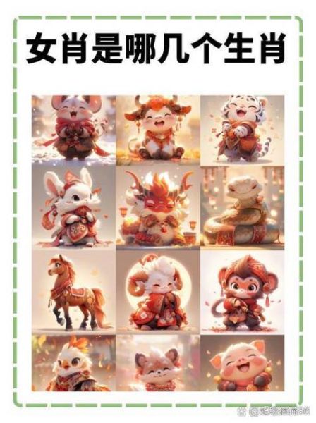 十二生肖指哪几个属相女（十二生肖女是哪几个属相呢）