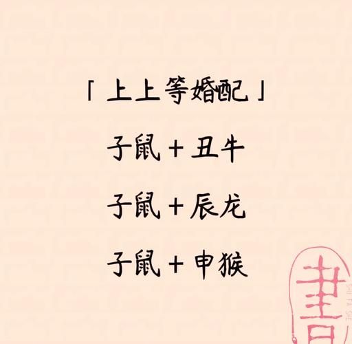 生肖鼠配对属相婚配表（属鼠最佳婚配属相有哪些？）