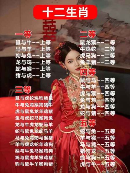 生肖属相婚姻大全（2024年生肖相冲结婚必看禁忌）