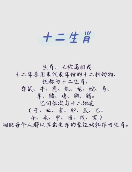 十二生肖古代属相（十二生肖古代属相是怎么来的）