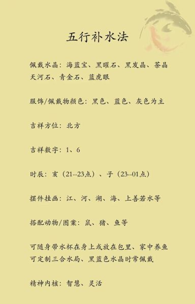 什么生肖属相缺水（属相缺水如何补水最管用）