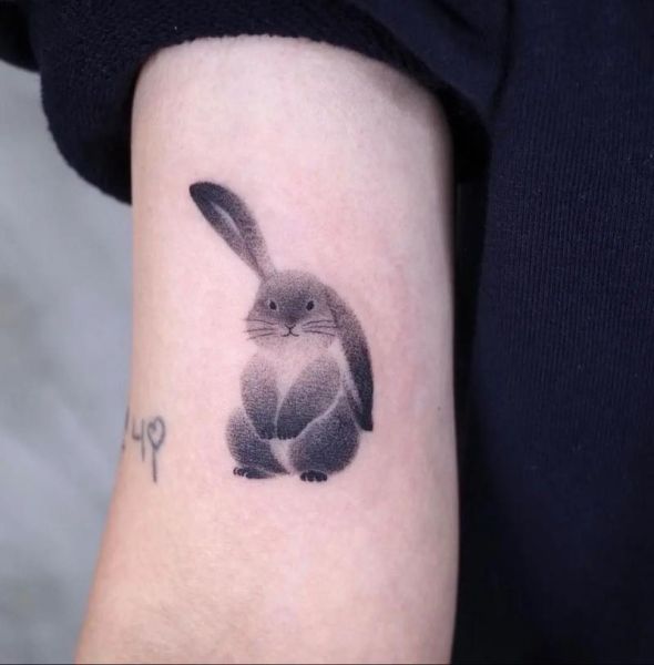 生肖兔属相纹身卡通（生肖兔卡通纹身设计灵感大全）
