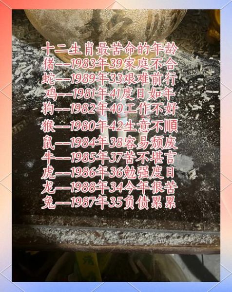 最难熬的生肖属相（最难熬生肖是哪个属相）