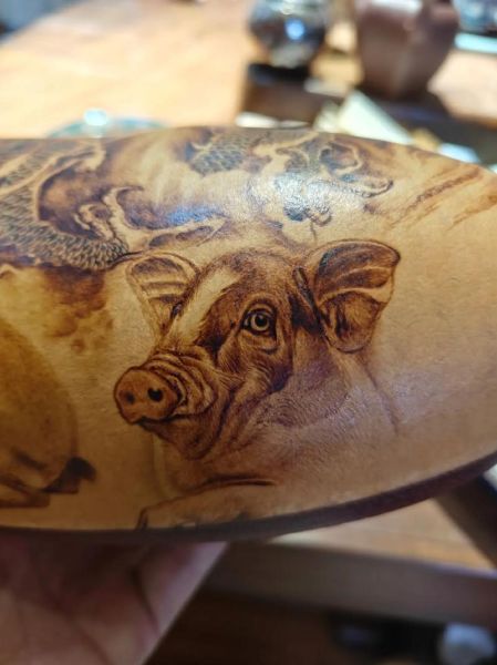 生肖猪属相纹身图片（生肖猪纹身手稿高清图案精选）