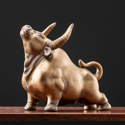 生肖属相陶艺摆件图片（“属相陶牛摆件”手工图参考）