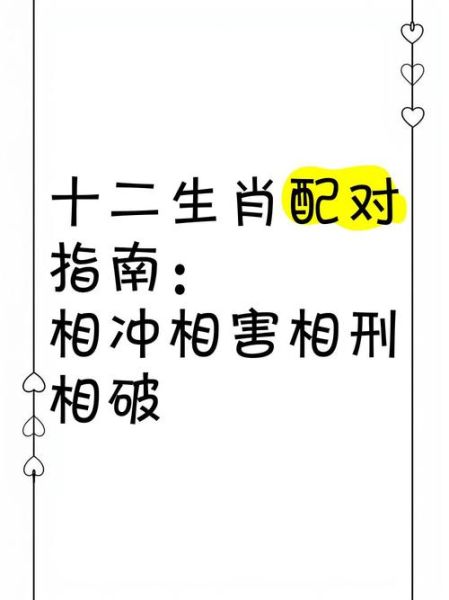 相冲的生肖属相配对（鼠马相冲生肖配对化解指南）