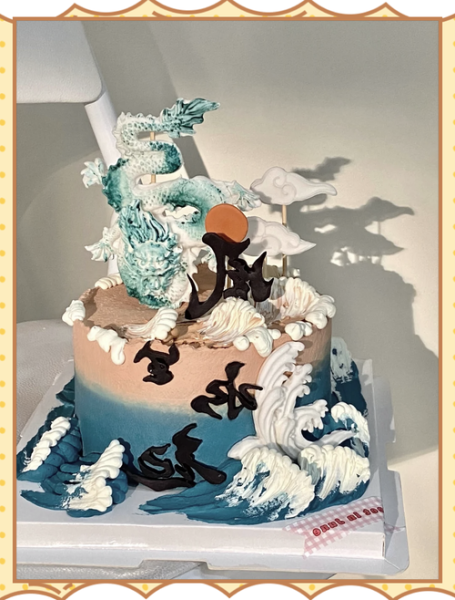 生肖龙属相蛋糕图片大全（生肖龙属相蛋糕图片大全🎂）