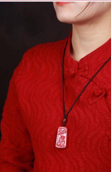 生肖属相朱砂图片高清（高清朱砂生肖吊坠图片）