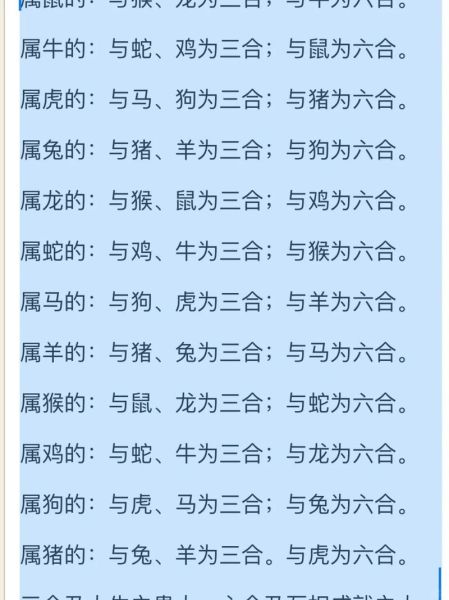 最好的生肖配对属相（最好的生肖配对属相排行榜）